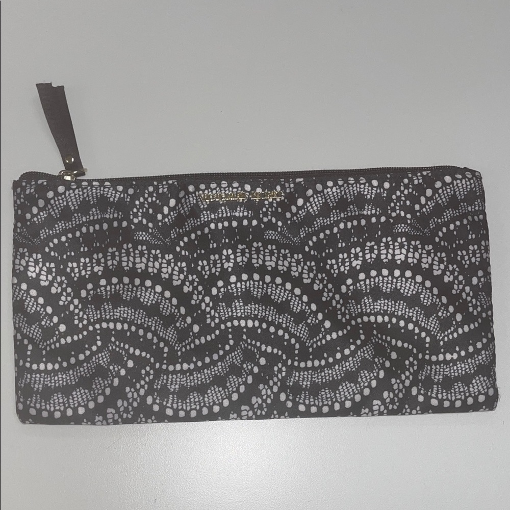 Victorias Secret Elegant Black and White cosmetics bag/ clutch